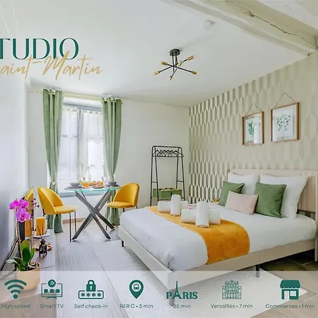 Lejlighed Le Saint-martin - Renove - Versailles 7 Min - Hec 5 Min *